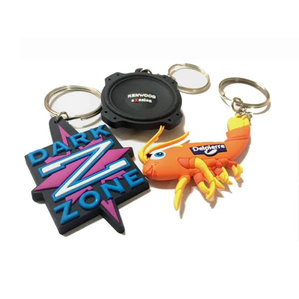 Porte clé personnalisé PVC 3D