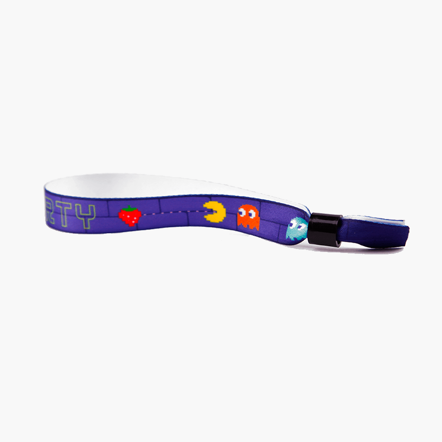 Lot De 20 Bracelets D'identification En Tissu Bleu Pour événements - Taille Ajustable, Fermeture Sécurisée