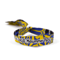 Alternative view of Bracelets d'événement tissés sur mesure