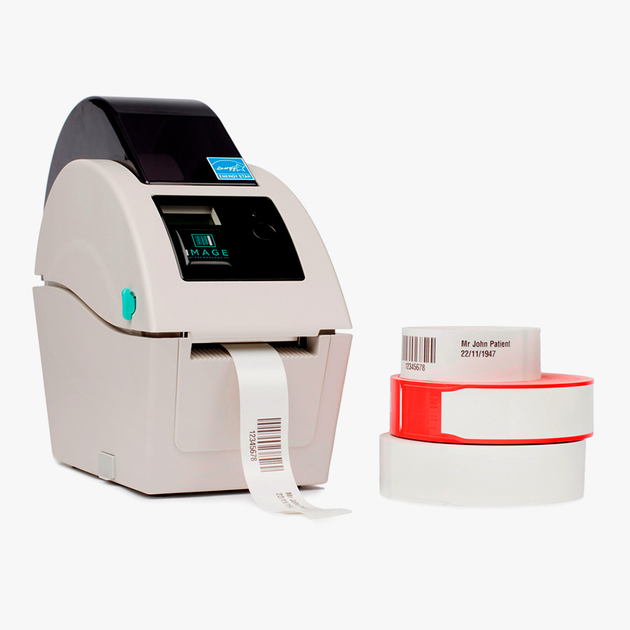 Bracelets d'hôpital thermiques Cinta, 100 pièces en rouleau