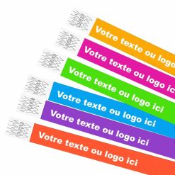 Bracelets en papier Cinta® Premium Impression blanche