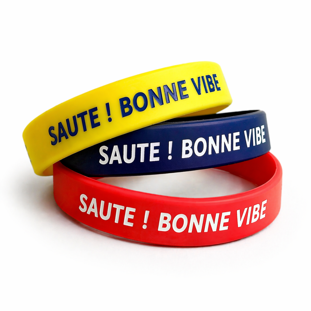 Bracelets en Silicone Imprimés Express Cintapunto®
