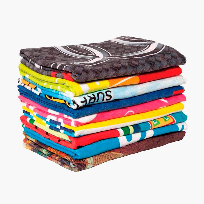 Serviettes de Plage et Hôtel Imprimées - Confort & Style