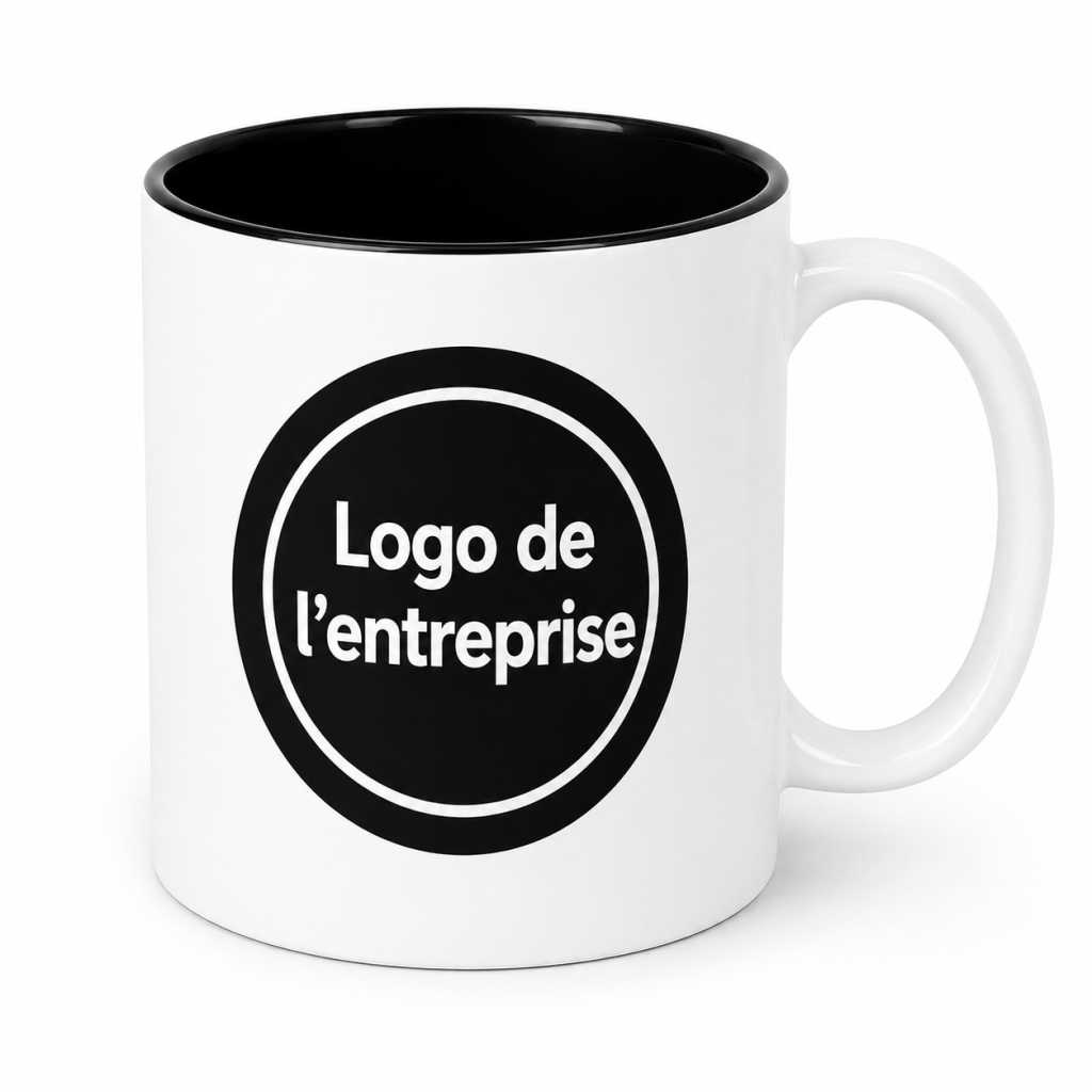 Tasses personnalisées avec impression | Blanches avec un intérieur coloré – Image 10