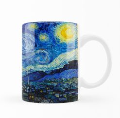 Tasses promotionnelles blanches avec impression complète