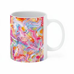 Alternative view of Tasses promotionnelles blanches avec impression complète