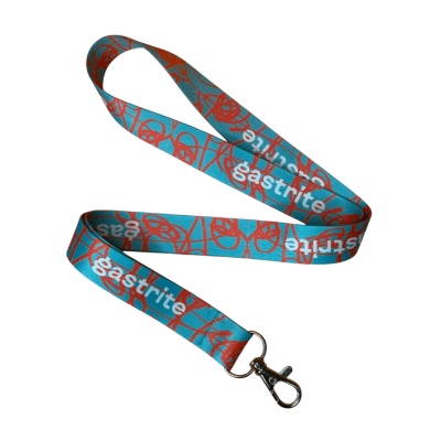 Lanyard personnalisé en couleur intégrale avec impression recto-verso