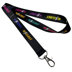 Alternative view of Tour de cou personnalisé avec impression recto-verso [10mm - 25mm]